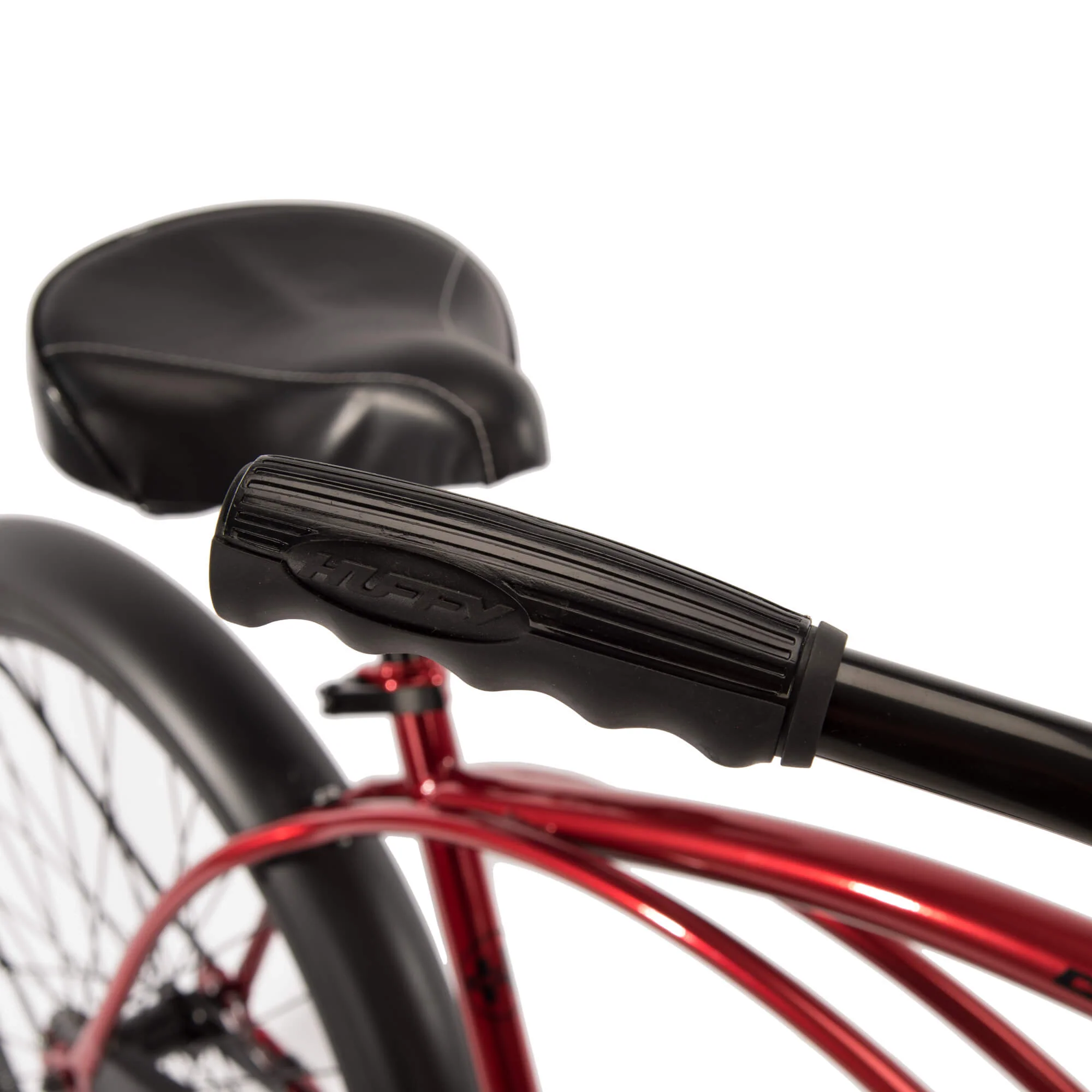 26" Huffy Men's Cranbrook Cruiser Bike, Red - Image 3