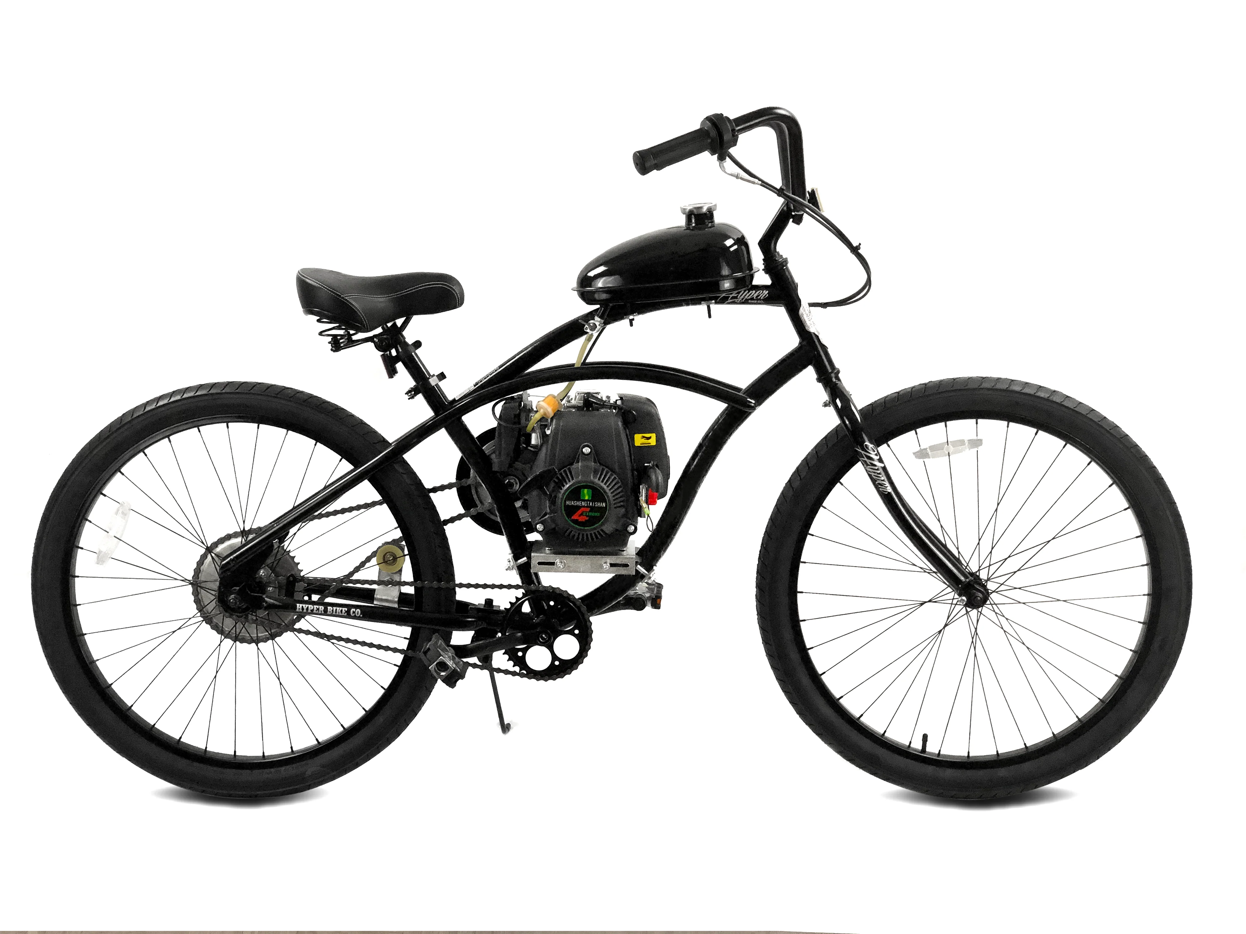 Ghost Racer 7G T-Belt Drive V-Mount Special Edition Motorized Bicycle - Image 2