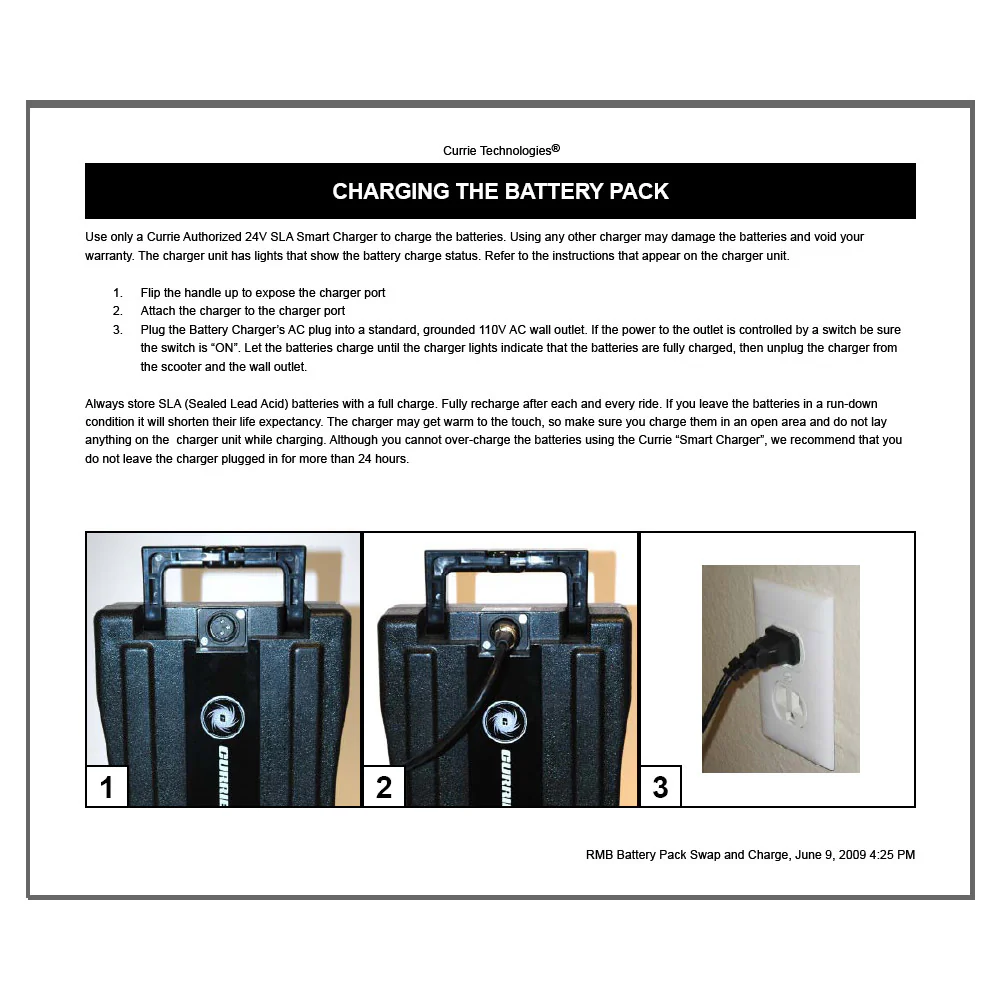 Izip Ezip RMB Battery Pack (Black) - Image 3