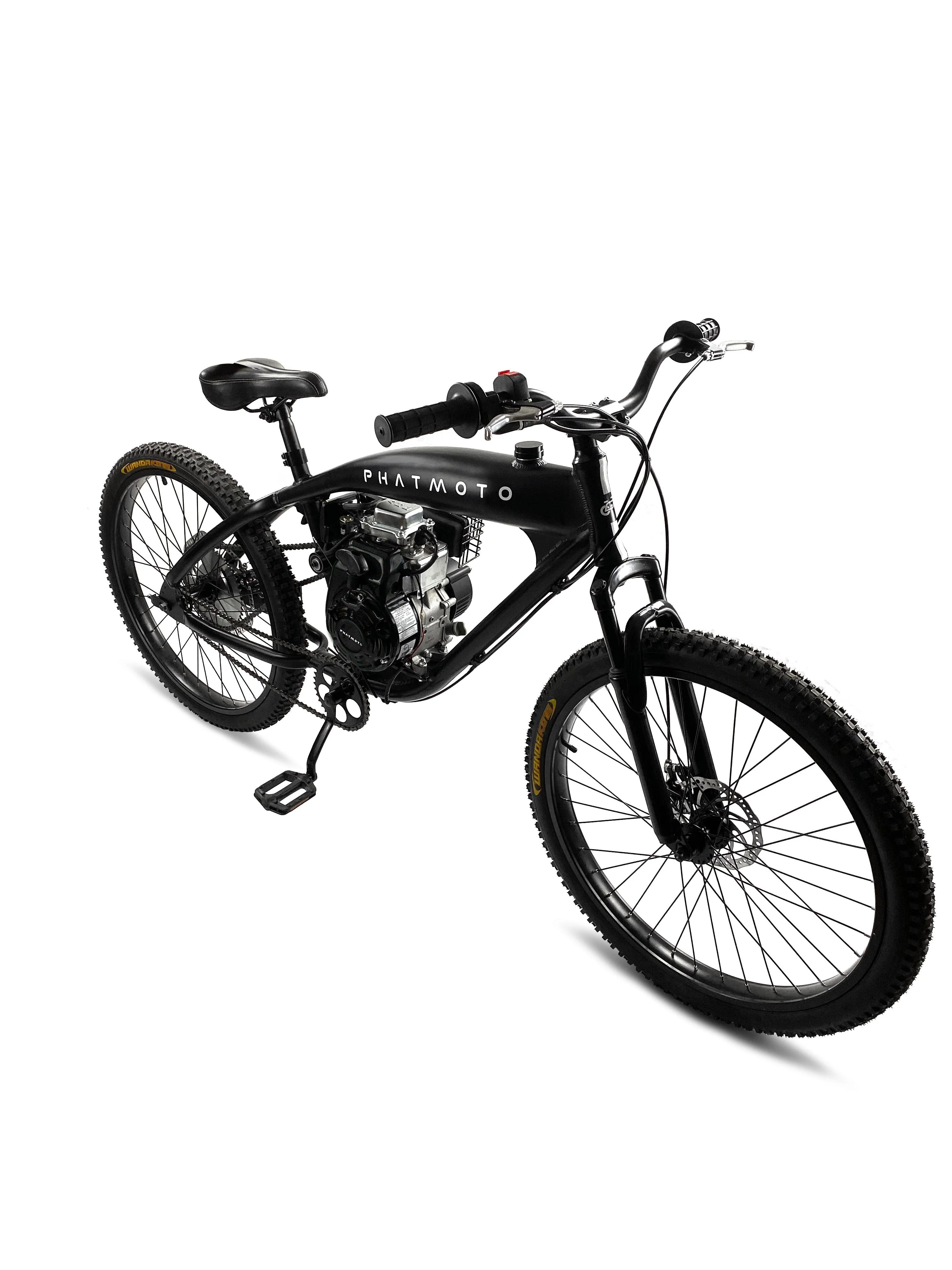 PHATMOTO™ Rover 2021 - 79cc Motorized Bicycle with Hilliard Clutch (Matte Black) - Image 5