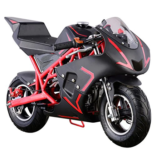 Pocket Bike Mini Motorcycle 4 Stroke Gas Power (RED) - Image 8
