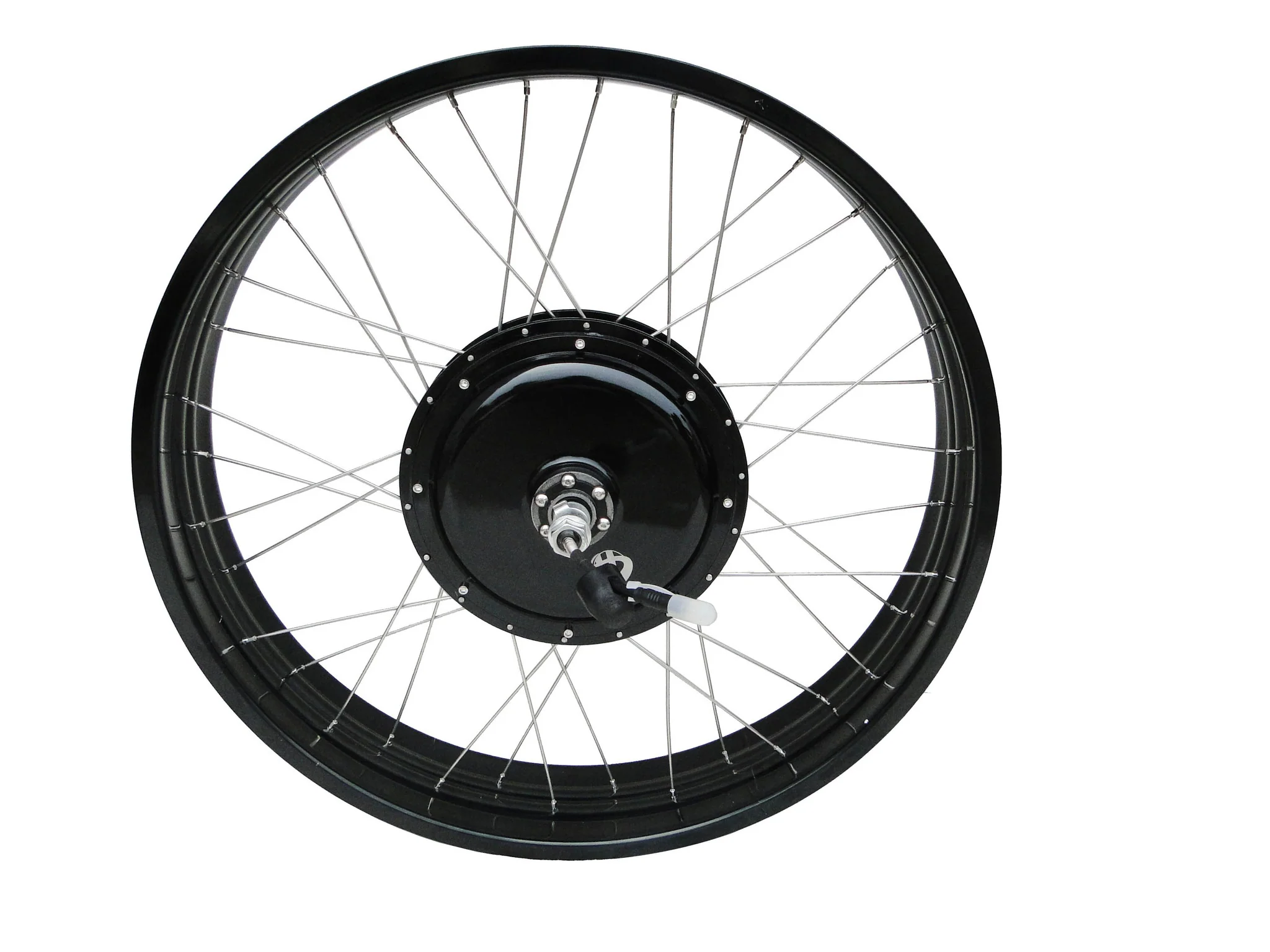 Tesla 26" Electric Conversion Fat Rear Wheel - 48 V 1500 W (With Disc Brake and LCD) - Image 3
