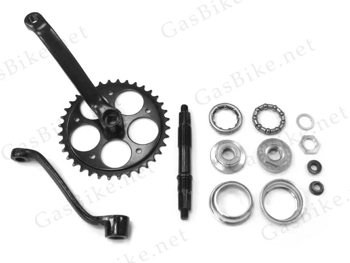 Wide Pedal Crank Kit - 2pc